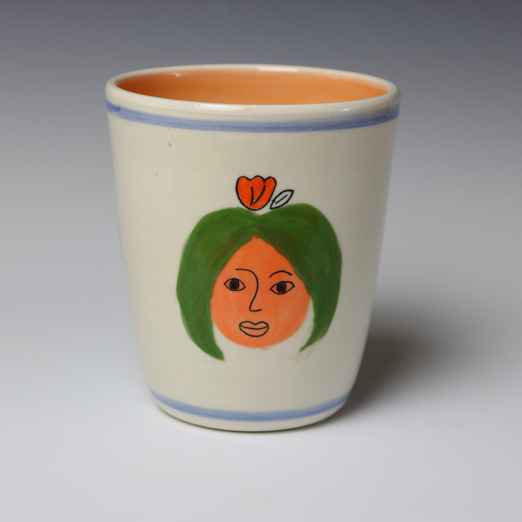 Floating lady head cup - 2