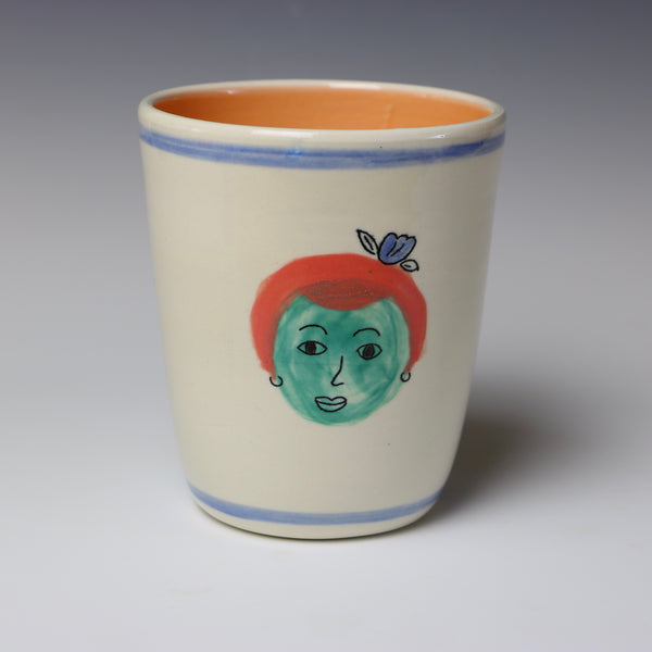 Floating lady head cup - 2
