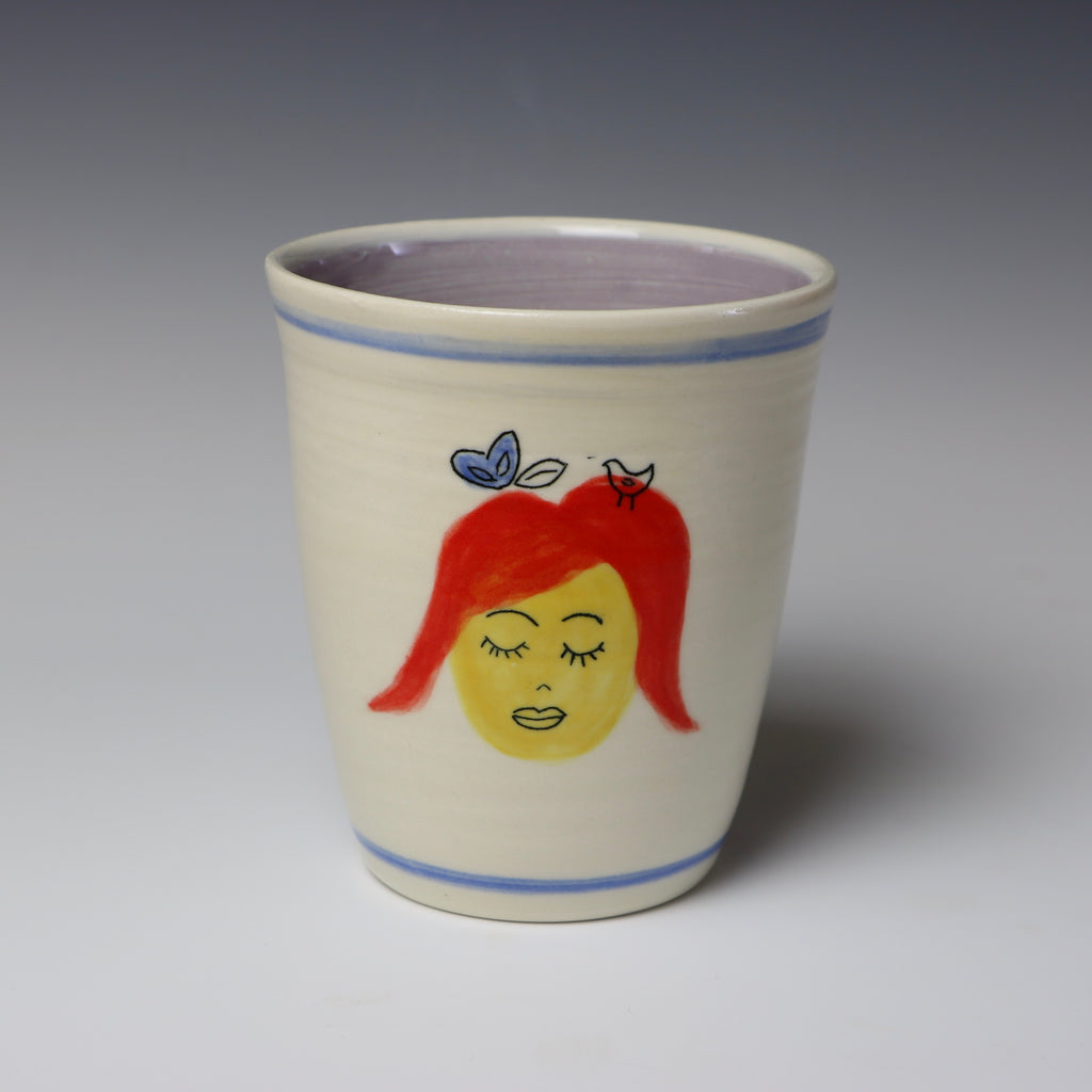 Floating lady head cup - 7